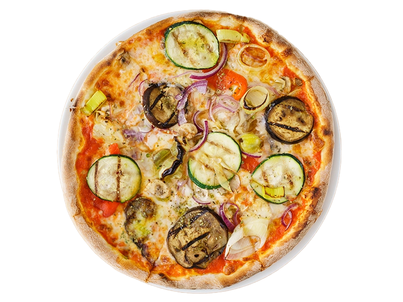 BBQ vegan delight pizza